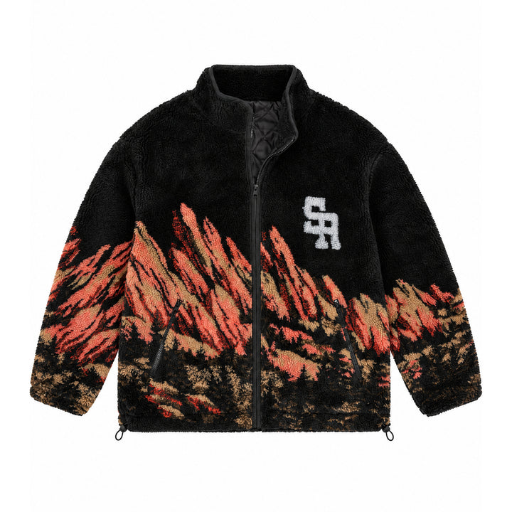 Red Rocks Sherpa Jacket (Black)