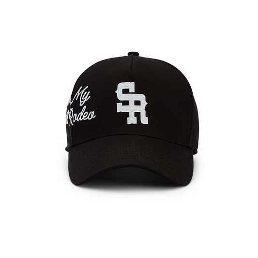 "The Midtown" Structured Hat (Black/White)