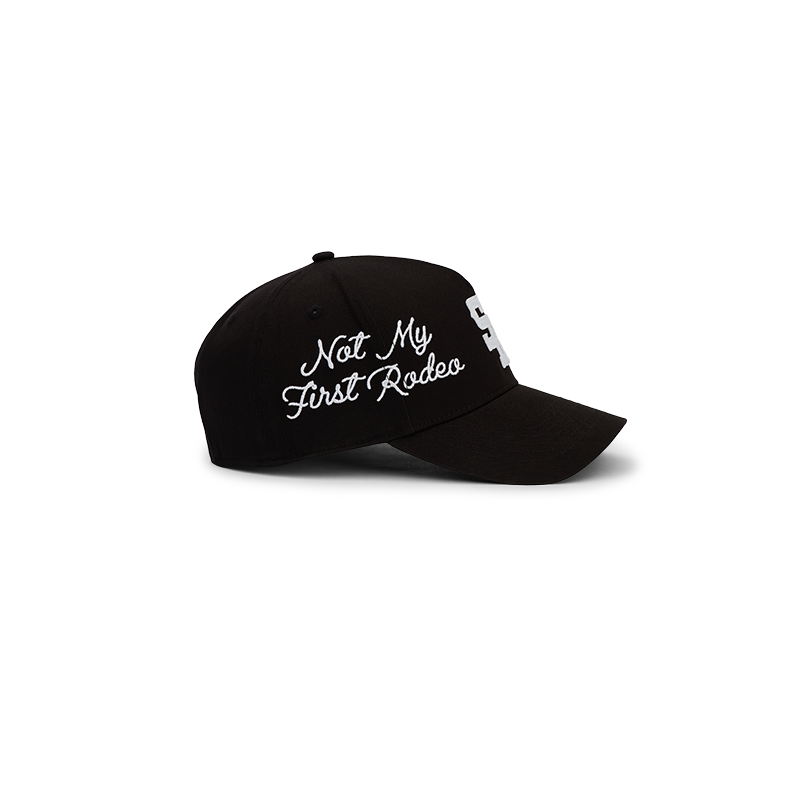 "The Midtown" Structured Hat (Black/White)