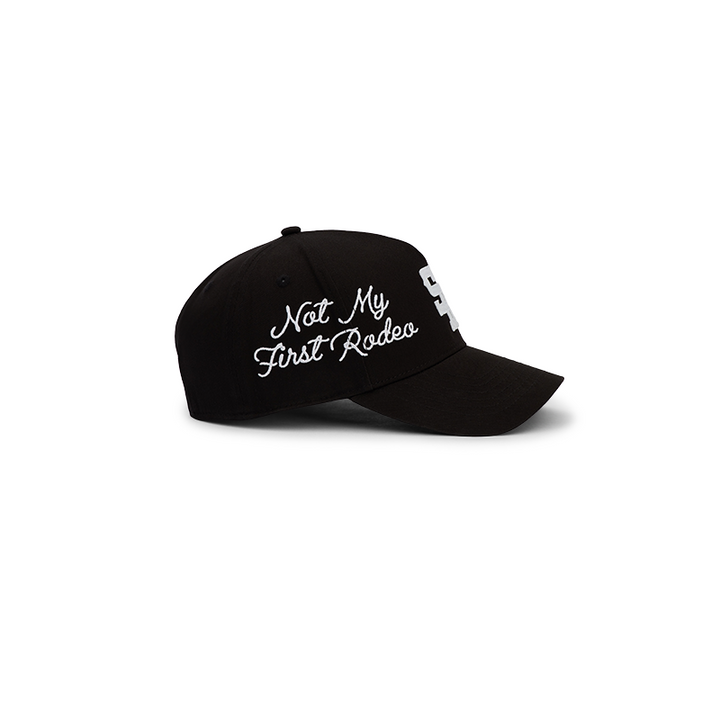 "The Midtown" Structured Hat (Black/White)