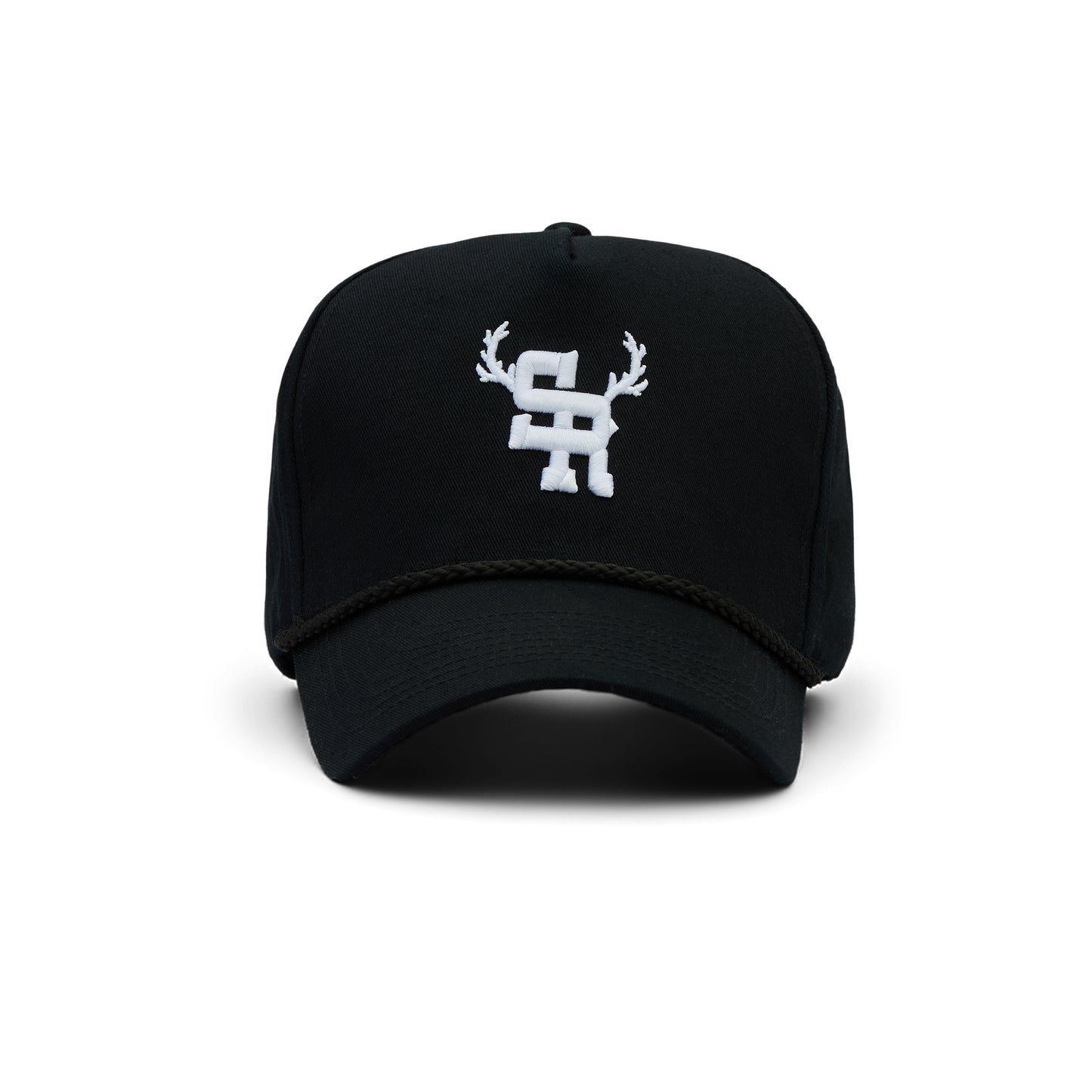 Antlers Structured Rope Hat (Black)