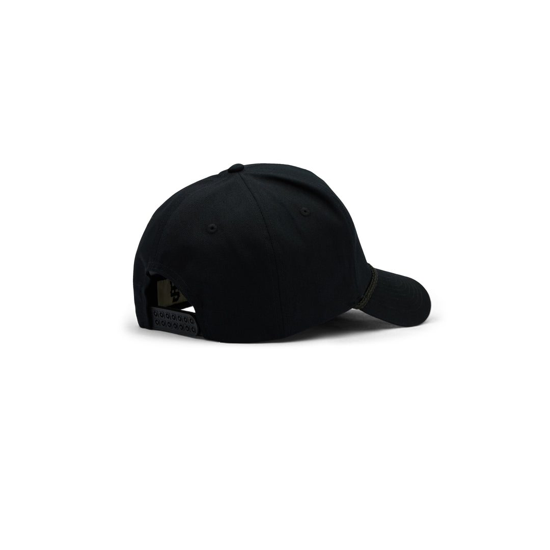 Antlers Structured Rope Hat (Black)