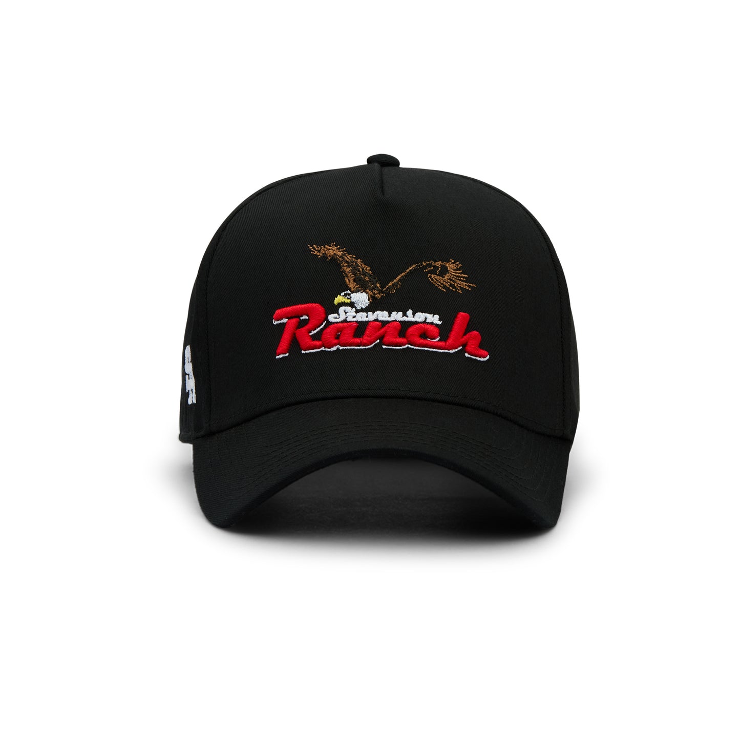 Ranch Eagle Structured Hat (Black)