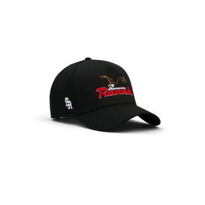 Ranch Eagle Structured Hat (Black)