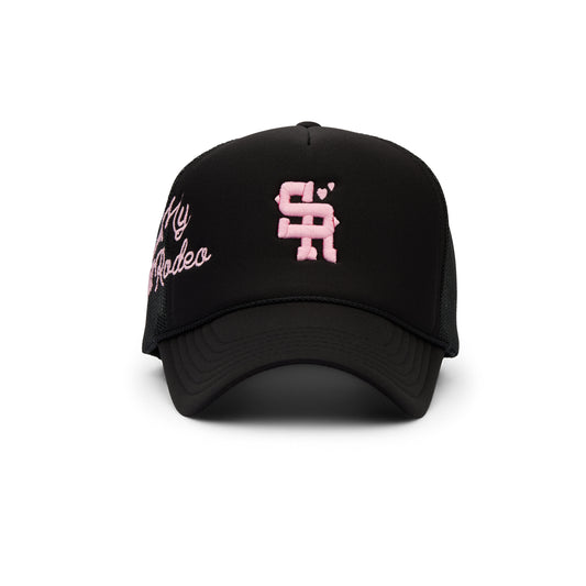 Classic Heart Trucker Hat (Black)