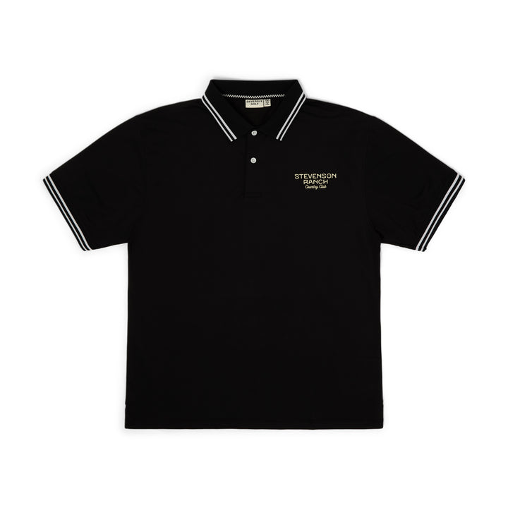 Country Club Golf Polo (Black)