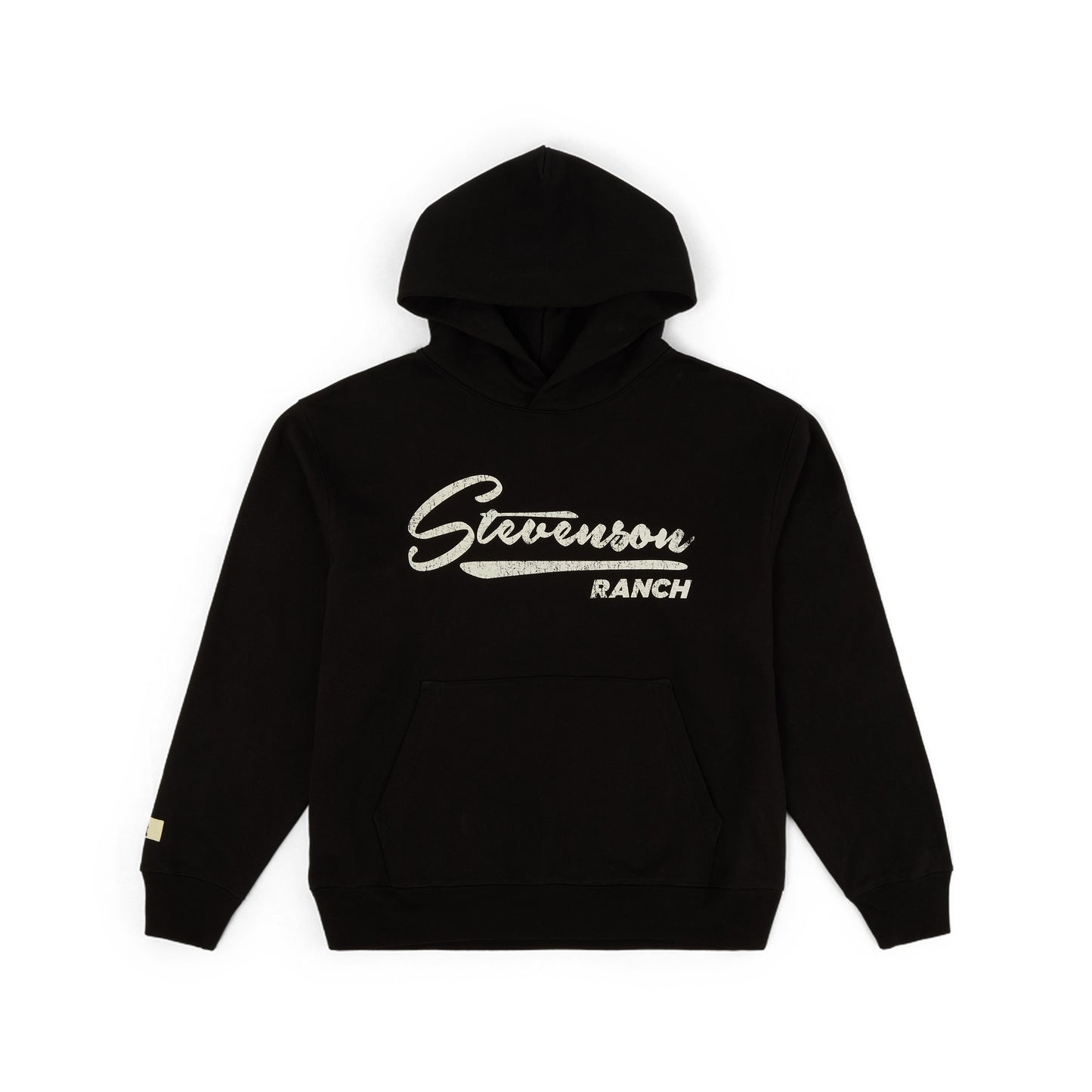 Steadfast Hoodie - Vintage Script (Black)