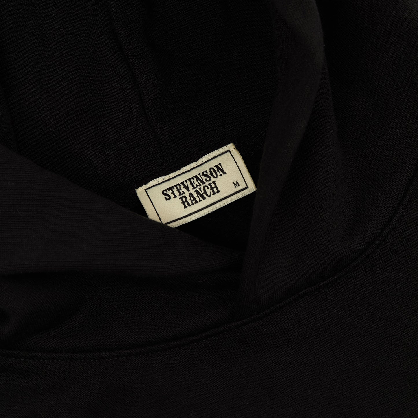 Steadfast Hoodie - Vintage Script (Black)