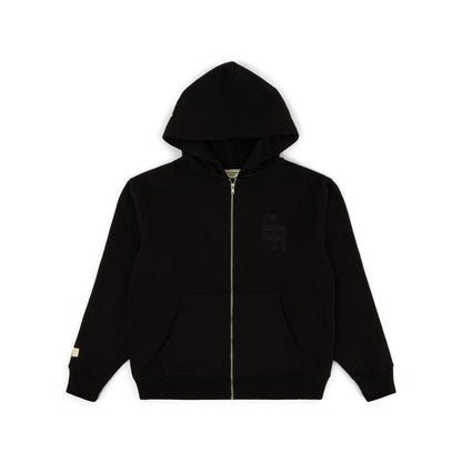 Steadfast Zip-Up Hoodie (Black)