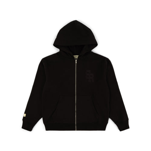 Steadfast Zip-Up Hoodie (Black)