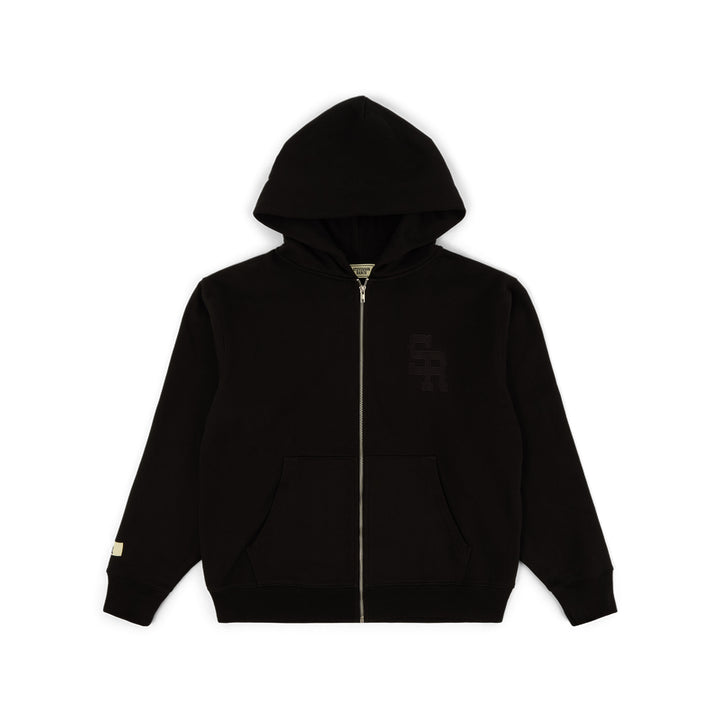 Steadfast Zip-Up Hoodie (Black)