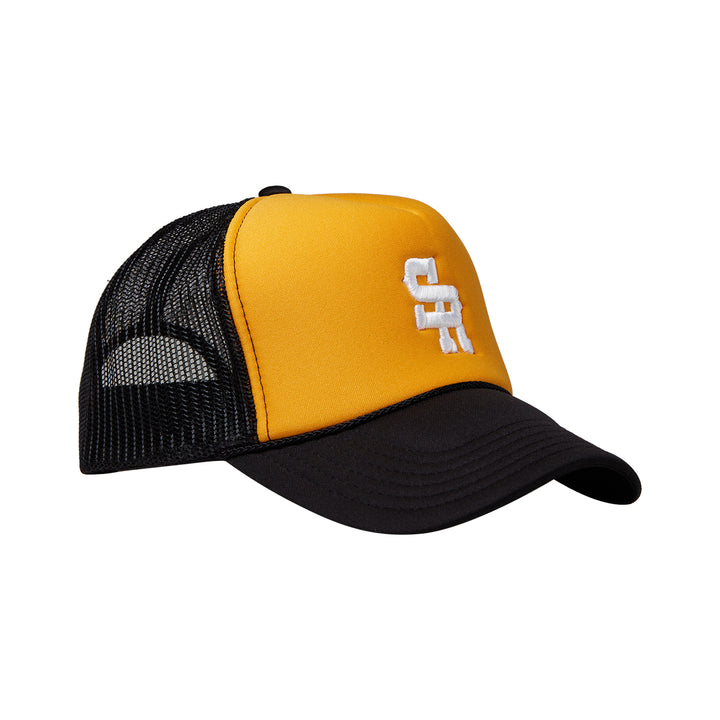 Classic Trucker Hat (Black/Yellow)