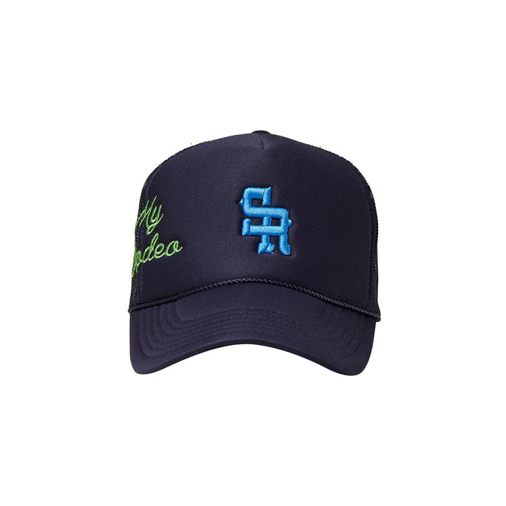 NMFR Classic Trucker Hat (Blue/Green)