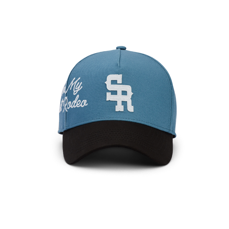 "The Midtown" Structured Hat (Teal/Black)