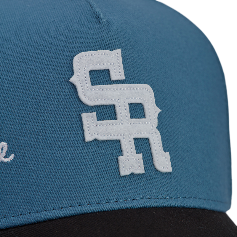 "The Midtown" Structured Hat (Teal/Black)