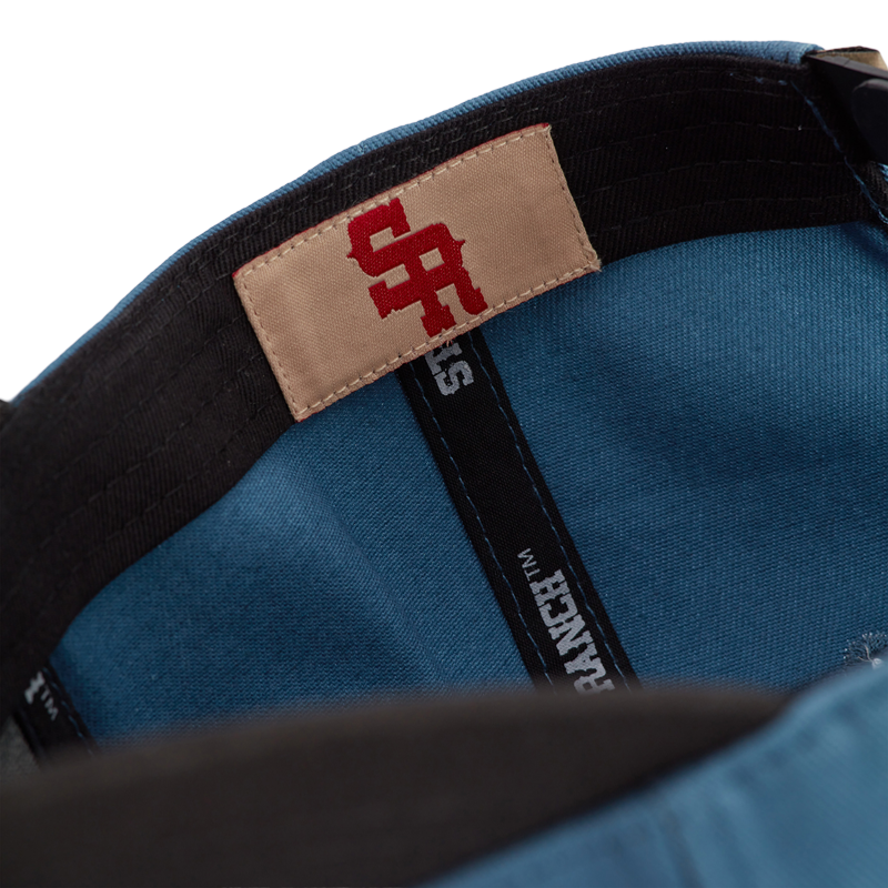 "The Midtown" Structured Hat (Teal/Black)