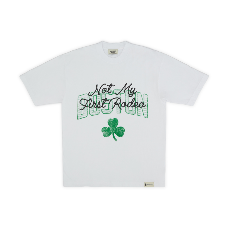 Stevenson Ranch x Boston "Parquet" Tee (White)