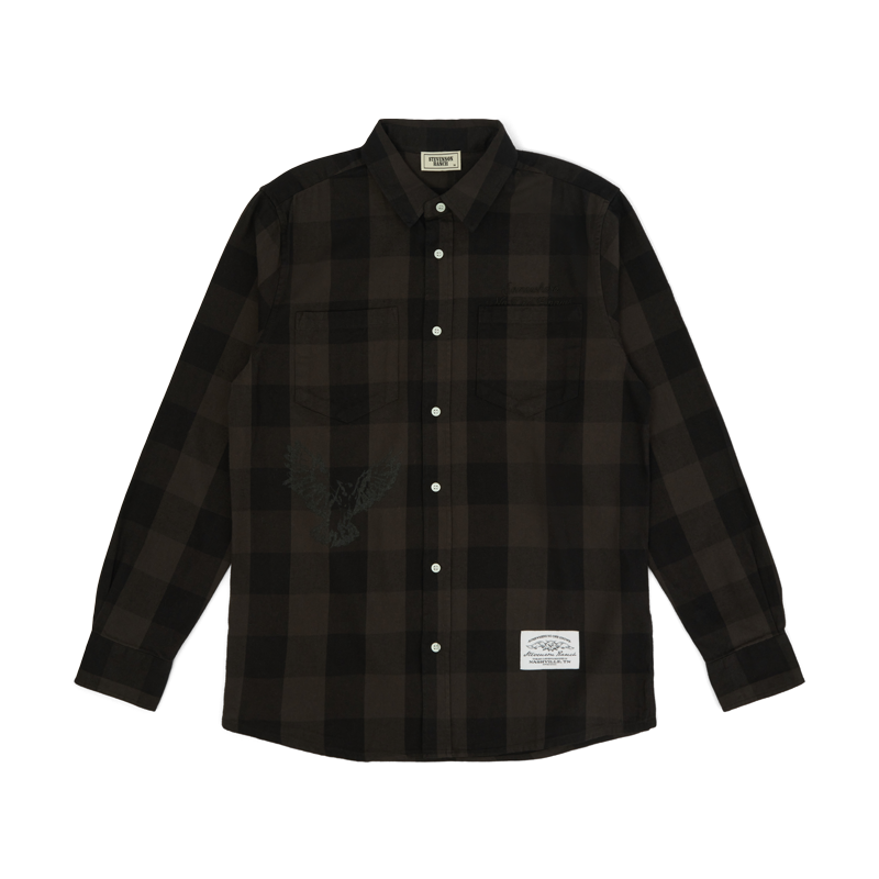 Harvest Flannel Shirt (Black)