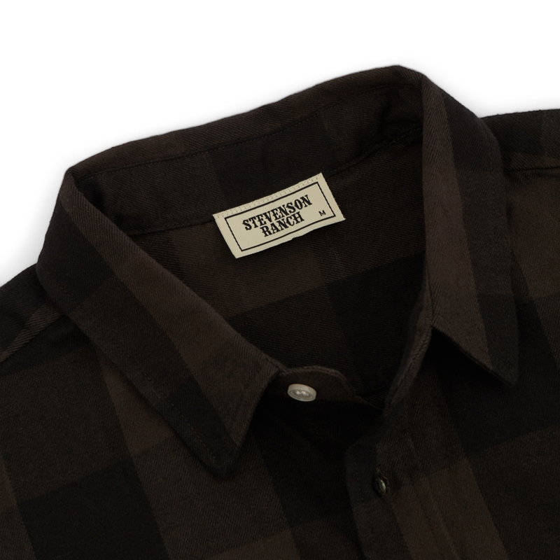 Harvest Flannel Shirt (Black)