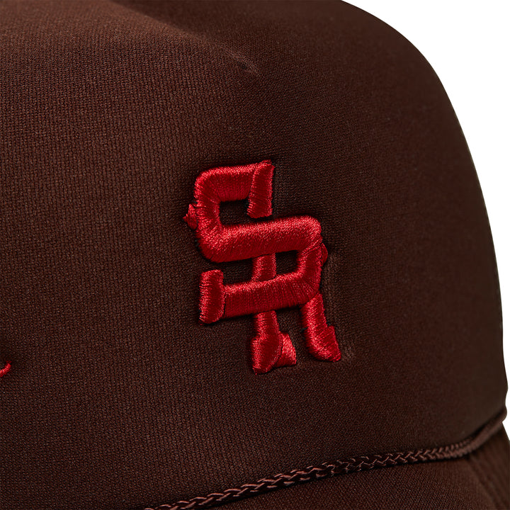 NMFR Classic Trucker Hat (Brown/Red)