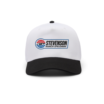Stevenson Ranch x Charlotte "Speedway" Hat (Black/White)
