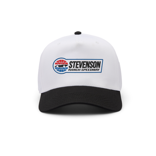 Stevenson Ranch x Charlotte "Speedway" Hat (Black/White)