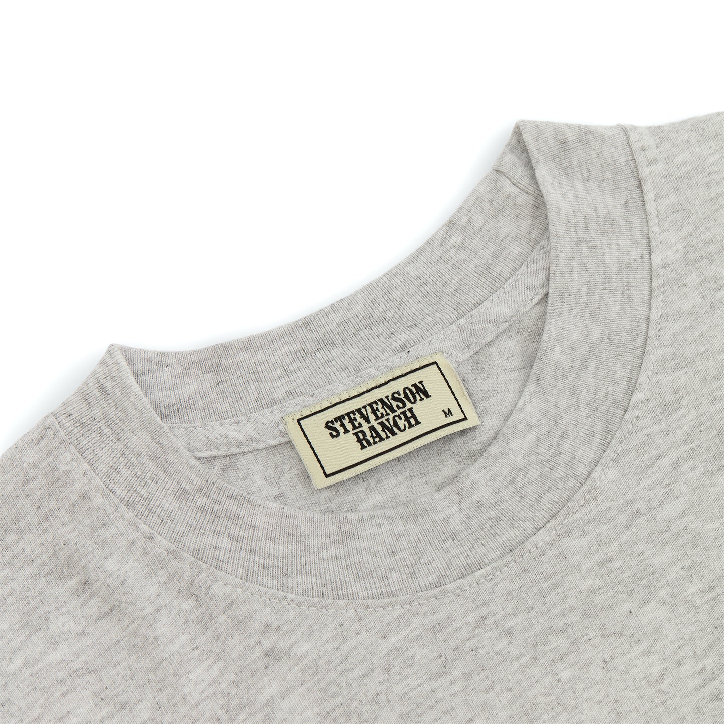 Stevenson Ranch x Charlotte "Speedway" Tee (Ash Grey)