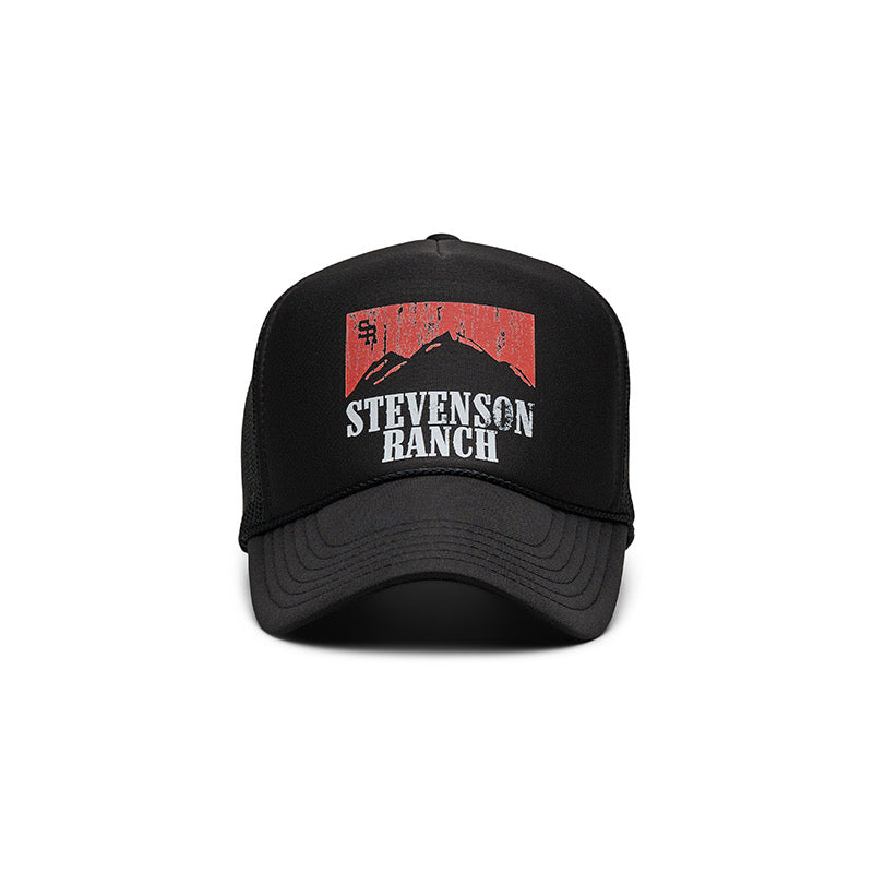 Classic Cowboy Killers Trucker Hat (Black/Red)