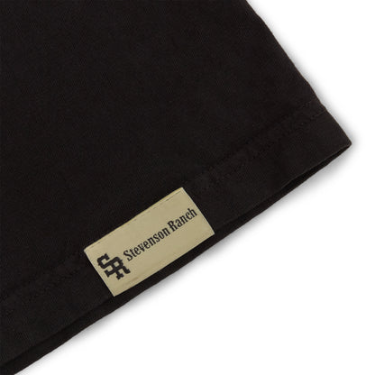 Stevenson Ranch x Iowa "Ponytail Pete" Tee (Black)