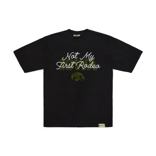 Stevenson Ranch x Iowa "Ponytail Pete" Tee (Black)