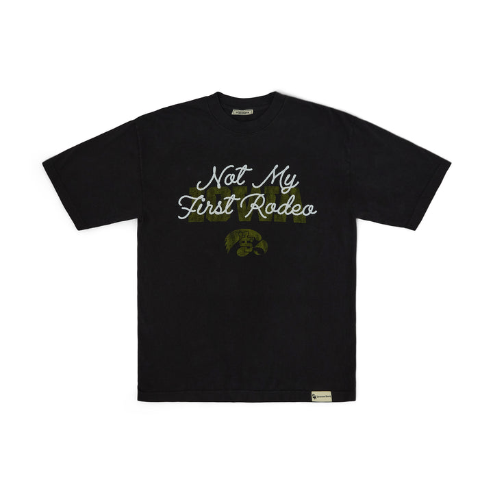 Stevenson Ranch x Iowa "Ponytail Pete" Tee (Black)