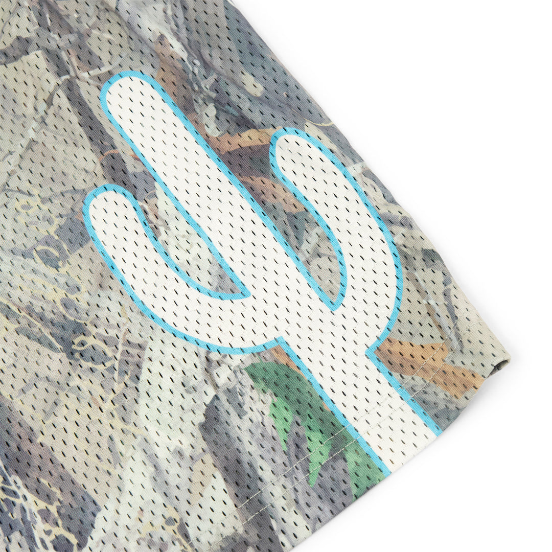 Varsity Mesh Shorts (Washed Camo)