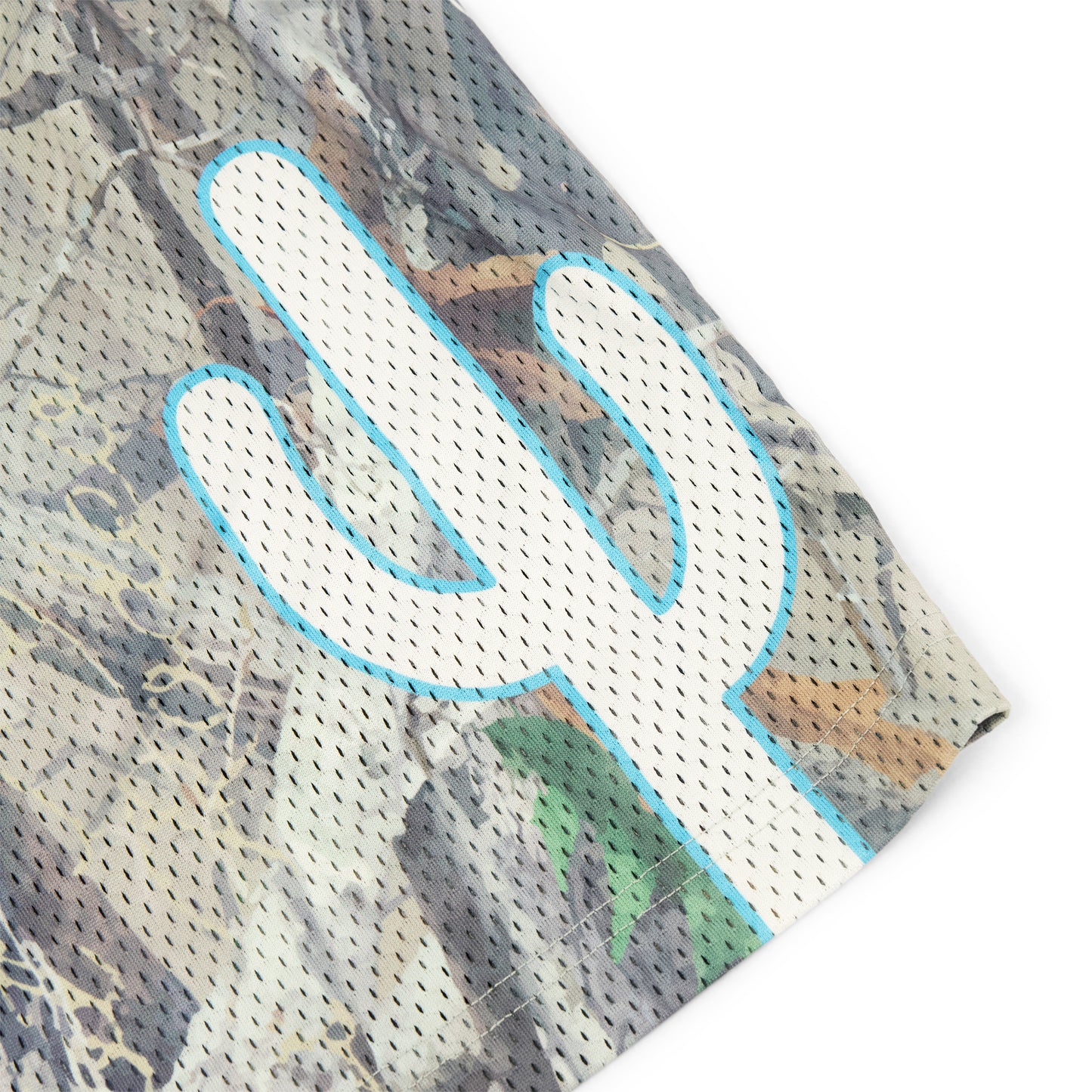 Varsity Mesh Shorts (Washed Camo)