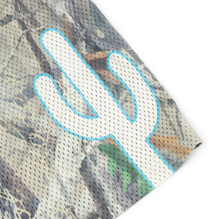 Varsity Mesh Shorts (Washed Camo)