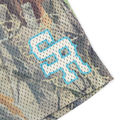 Varsity Mesh Shorts (Washed Camo)