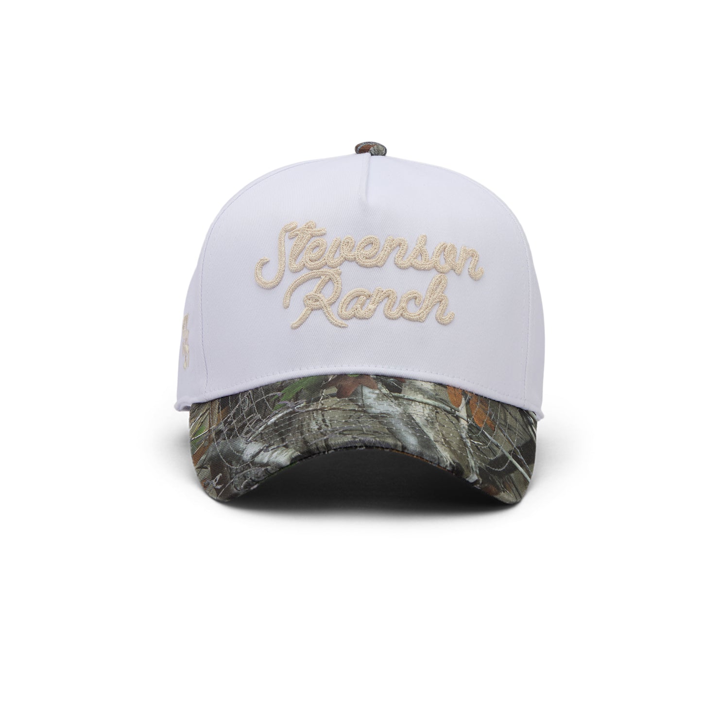 Midtown "Script Logo" Structured Hat (White/Camo)