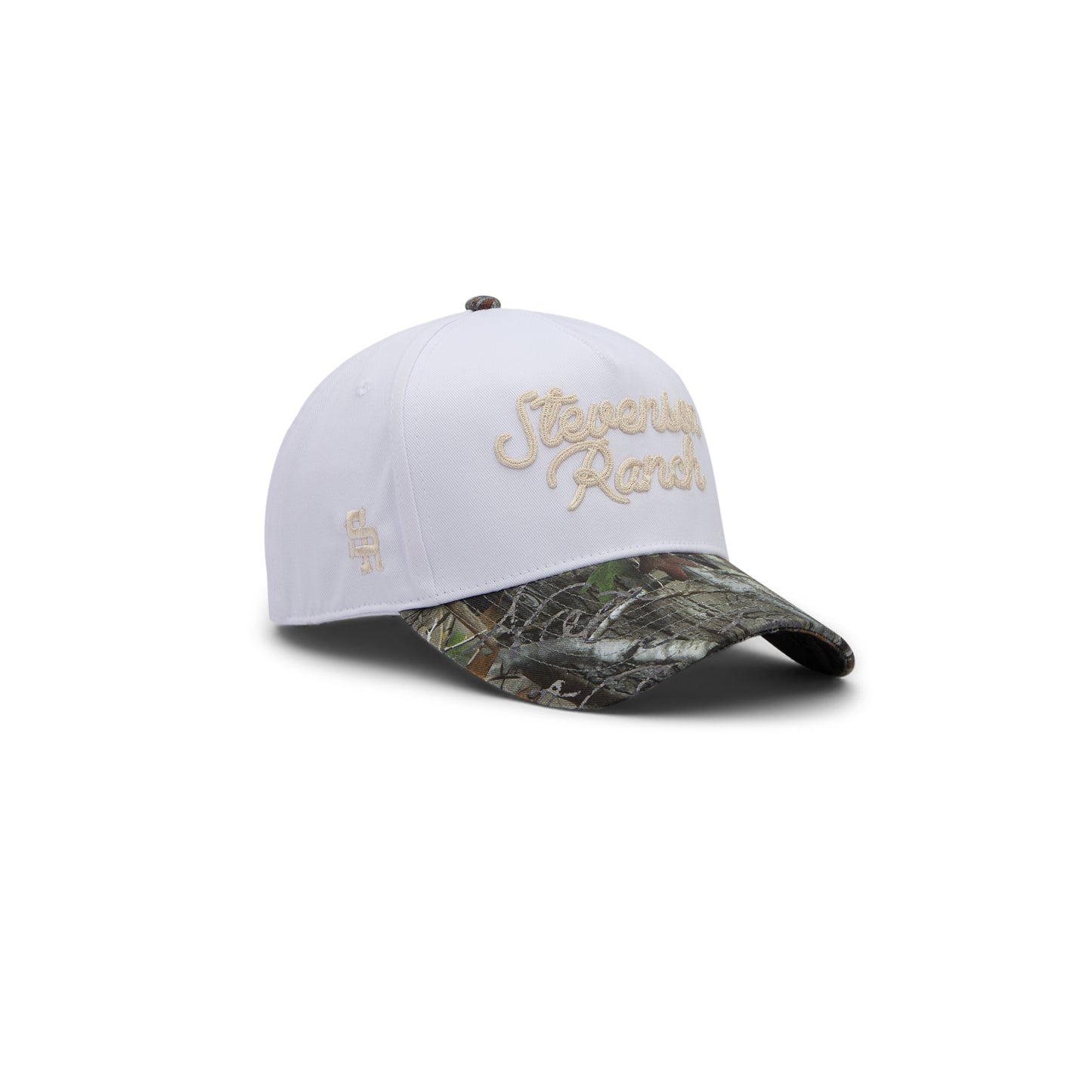 Midtown "Script Logo" Structured Hat (White/Camo)