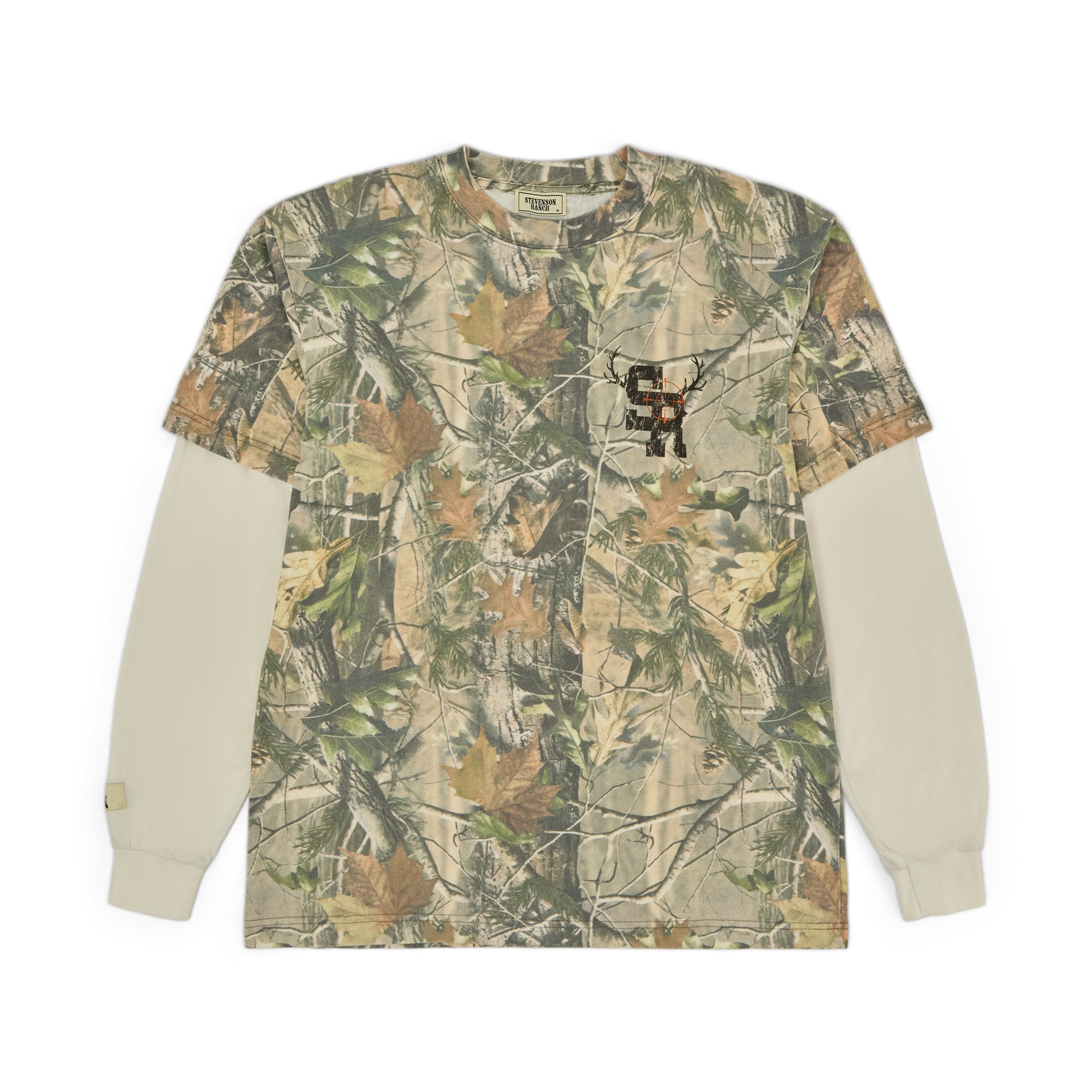 Hunting Club Twofer Tee (White/Camo) | Stevenson Ranch – Stevenson