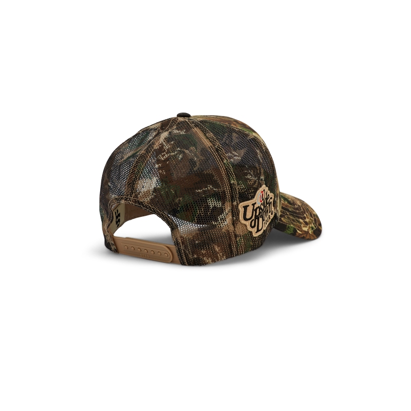 Stevenson Ranch x The Upsidedown Tour Camo Trucker Hat