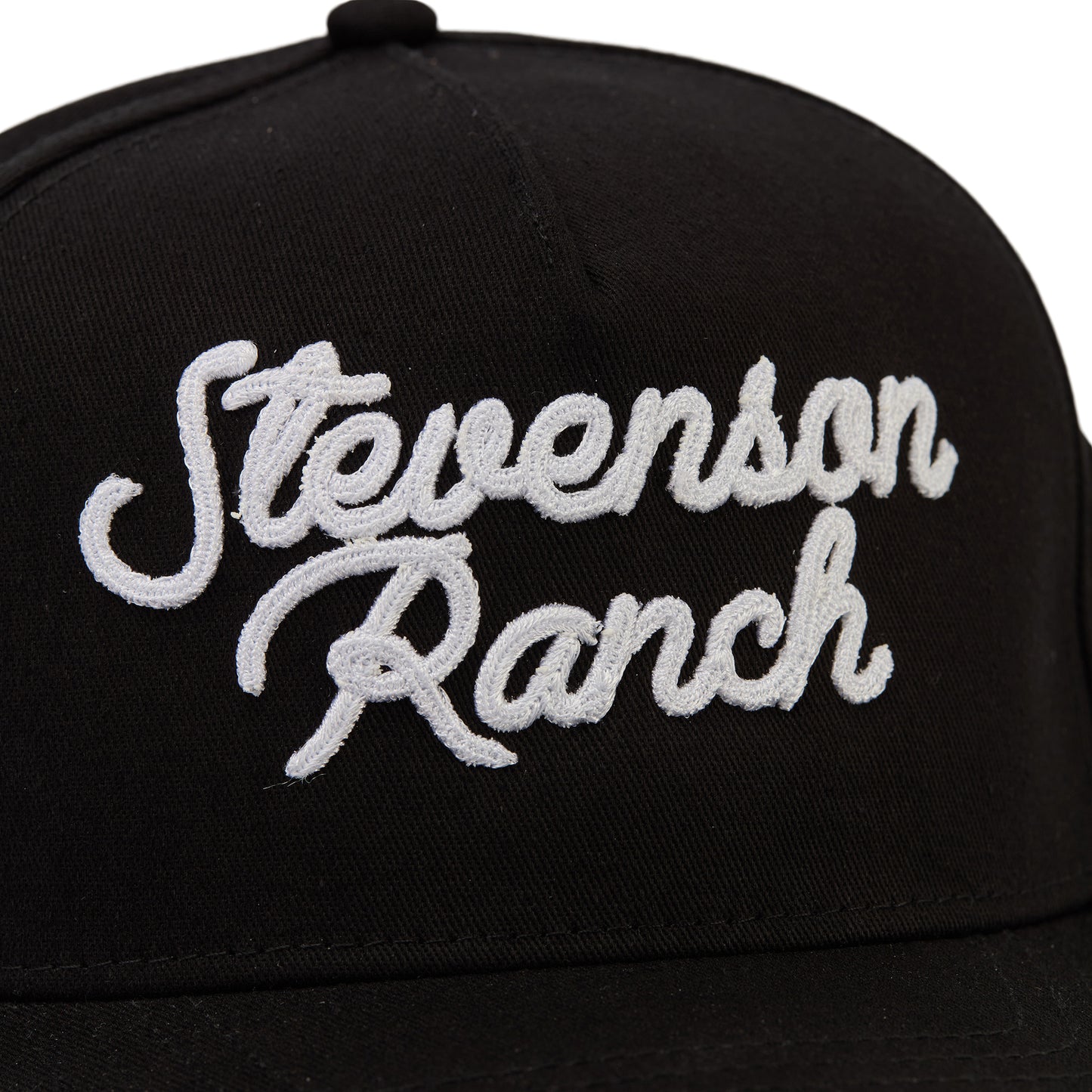 Midtown "Script Logo" Structured Hat (Black)