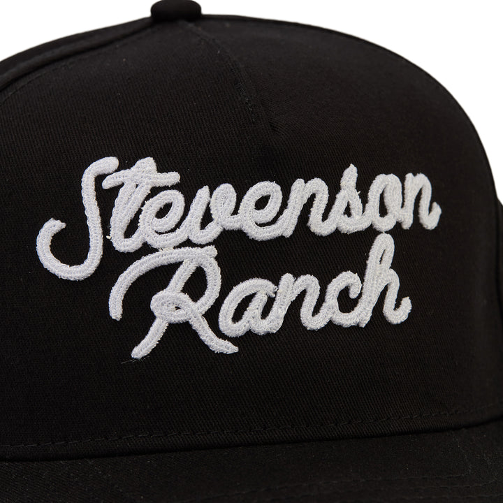 Midtown "Script Logo" Structured Hat (Black)