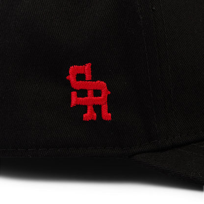 Midtown "Script Logo" Structured Hat (Black)