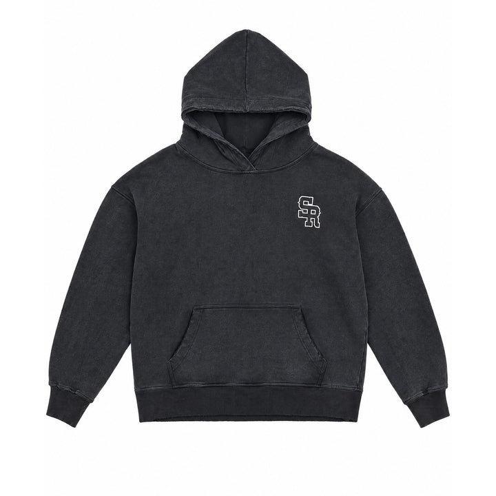 Essential Hoodie (Washed Black)