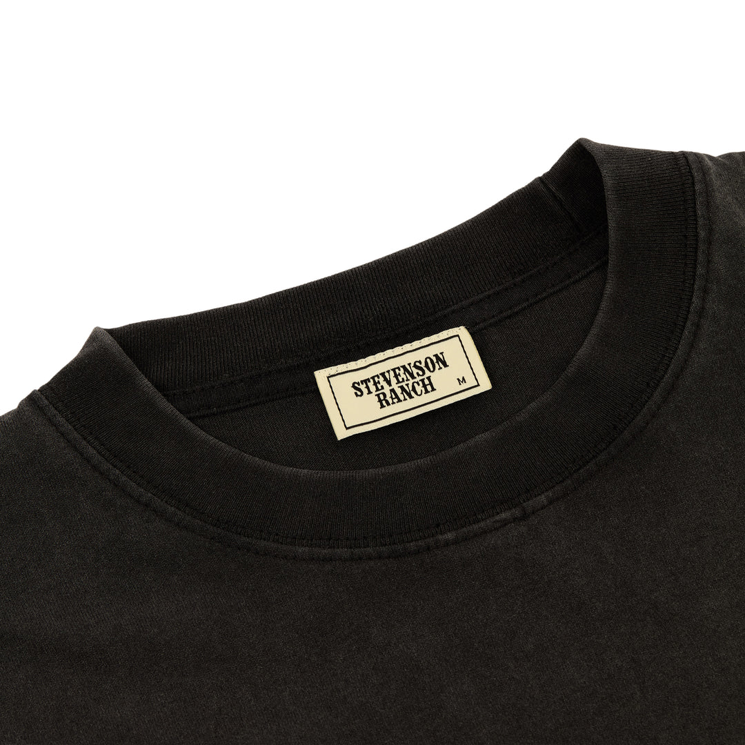 Hunting Club Twofer Tee (Vintage black/Camo)