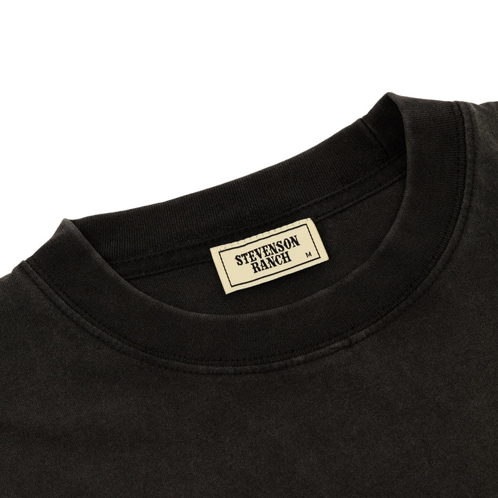 Hunting Club Twofer Tee (Vintage black/Camo)