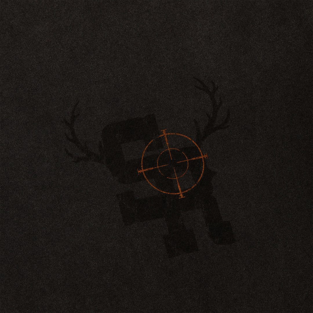 Hunting Club Twofer Tee (Vintage black/Camo)