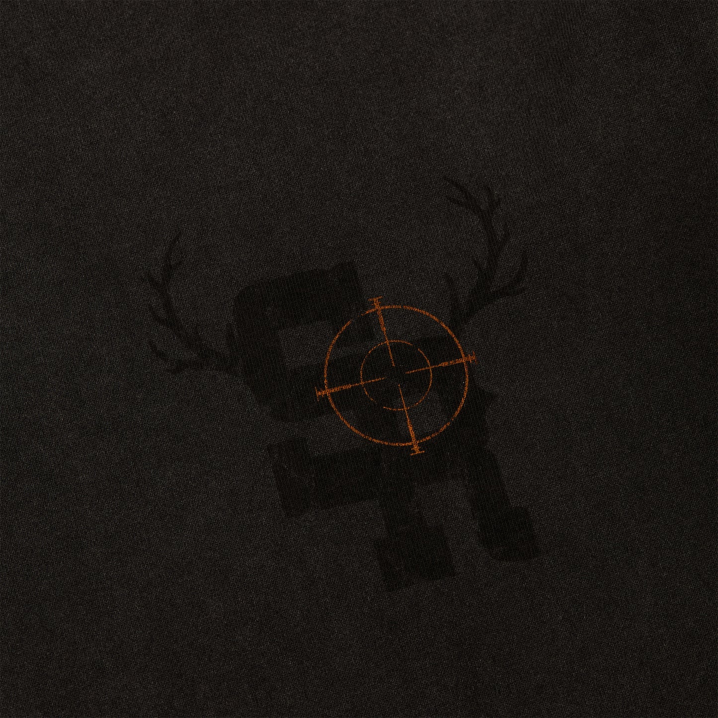 Hunting Club Twofer Tee (Vintage black/Camo)