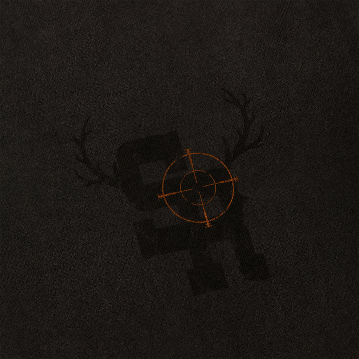 Hunting Club Twofer Tee (Vintage black/Camo)