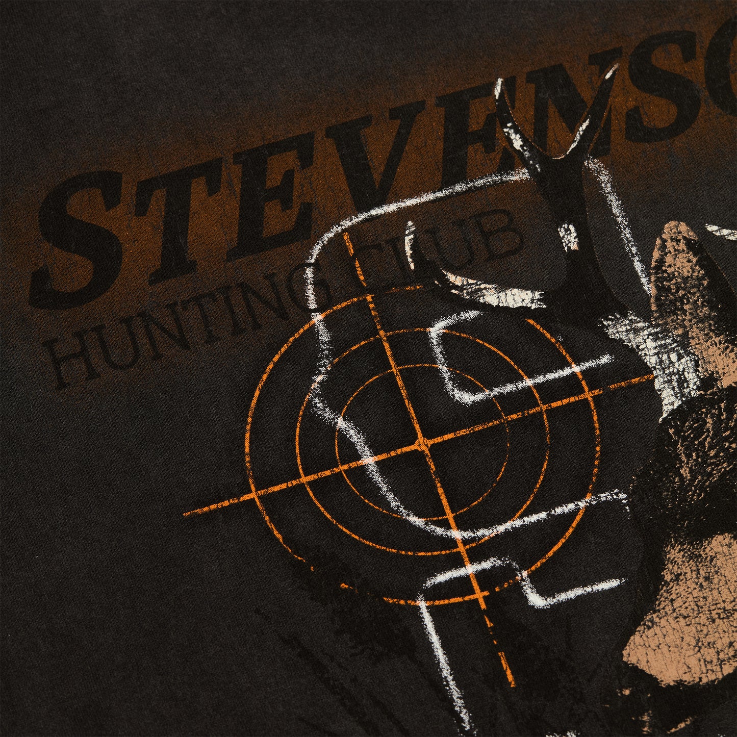 Hunting Club Twofer Tee (Vintage black/Camo)