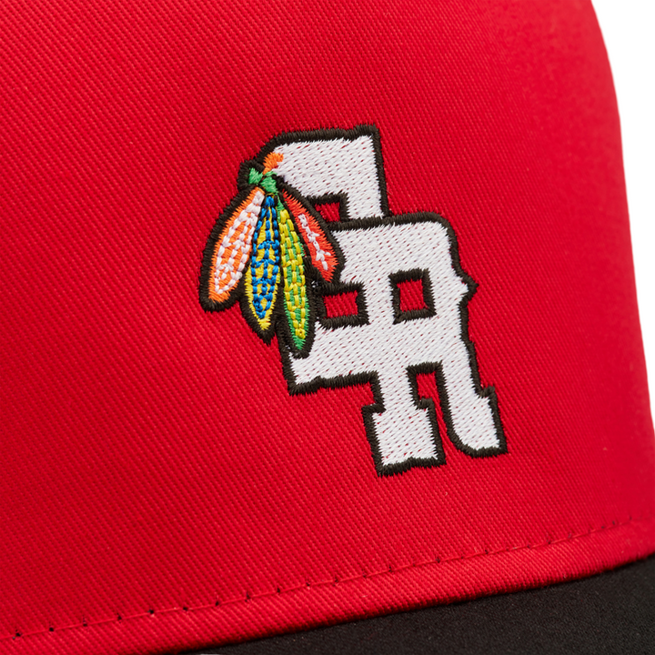 Stevenson Ranch x Chicago "Anthem" Hat (Red/Black)